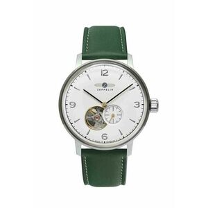 Ceas - Hindenburg - Open Heart - 80661N - Verde imagine