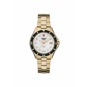 Ceas de dama 77.401.113 - Quartz - 36mm - 10ATM - Auriu imagine