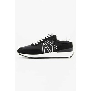 Pantofi sport low-top cu garnituri din piele intoarsa sintetica imagine