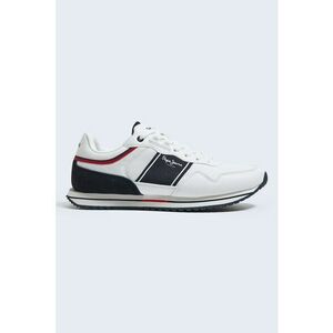 Pantofi sport low-top de piele ecologica si piele intoarsa cu design contrastant imagine