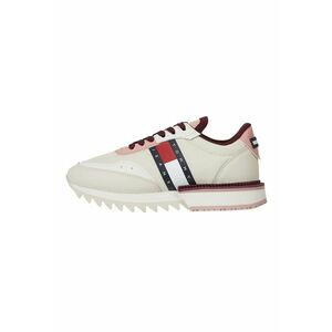 Pantofi sport low-top cu garnituri de piele imagine