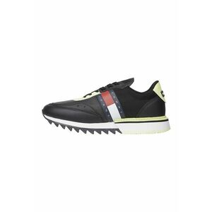 Pantofi sport de piele cu insertii de material textil imagine