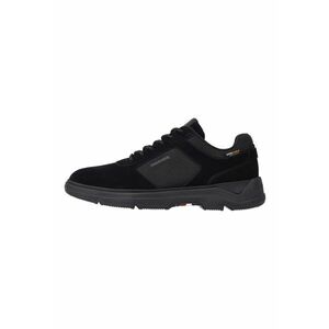 Pantofi sport de piele intoarsa cu insertii textile imagine