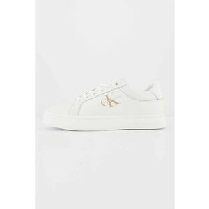 Pantofi sport de piele cu imprimeu logo imagine