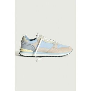 Pantofi sport cu garnituri din piele intoarsa imagine