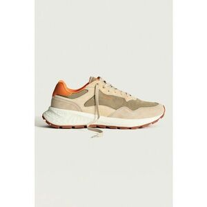 Pantofi sport din piele intoarsa cu garnituri din material textil imagine
