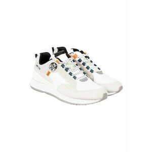 Pantofi sport cu insertii de piele intoarsa - imagine