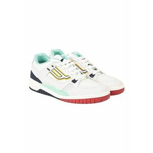 Pantofi sport cu insertii de piele naturala - imagine