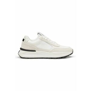 Pantofi sport cu insertii de piele intoarsa imagine