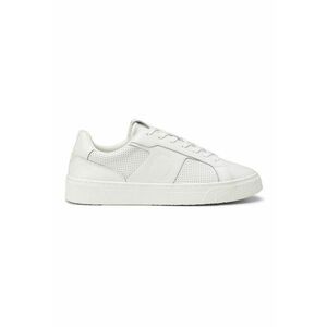 Pantofi sport de piele cu varf rotunjit imagine