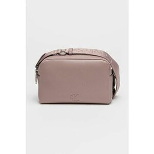 Geanta crossbody de piele ecologica cu bareta logo imagine