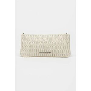 Geanta crossbody din piele ecologica cu model drapat imagine