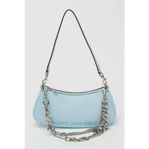 Geanta crossbody din piele cu bareta detasabila din lant imagine