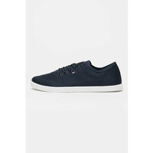 Pantofi sport din panza cu detaliu cu broderie logo imagine