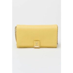 Geanta crossbody de piele ecologica cu bareta din lant imagine