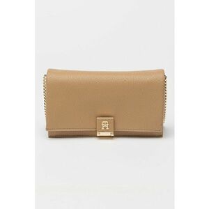 Geanta crossbody de piele ecologica cu bareta din lant imagine