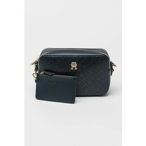 Geanta crossbody de piele ecologica cu model monograma Distinct imagine