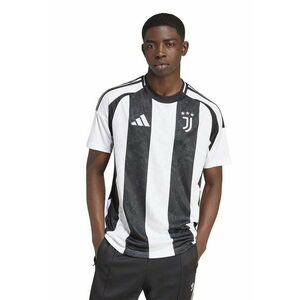 Tricou cu decolteu la baza gatului si dungi pentru fotbal Juve imagine