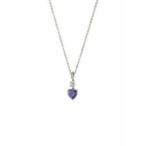 Colier placat cu aur de 18K si decorat cu zirconia Happy Hearts imagine