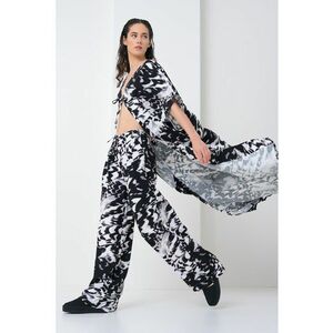 Pantaloni de plaja cu model abstract imagine