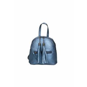 Rucsac din piele cu aspect metalizat imagine