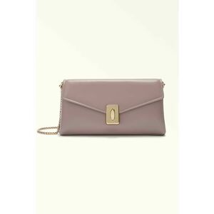 Geanta crossbody de piele cu bareta din lant Meridiana imagine
