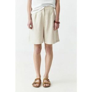 Pantaloni scurti din amestec de in imagine