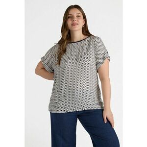 Tricou cu model si maneci cazute imagine