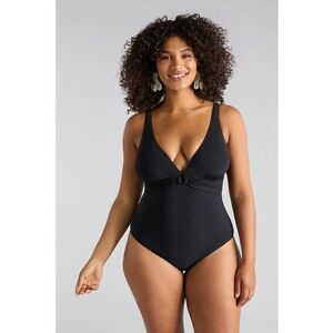 Costum de baie intreg cu decolteu amplu imagine