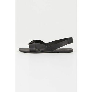 Sandale slingback de piele imagine