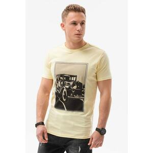 Tricou de bumbac cu imprimeu - Car imagine