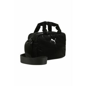 Geanta crossbody cu logo metalic imagine