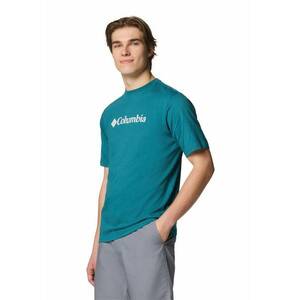 Tricou din bumbac cu decolteu la baza gatului CSC imagine