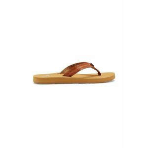 Papuci flip-flop de piele ecologica Porto imagine