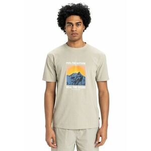 Tricou cambrat din amestec de bumbac organic imagine