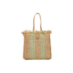 Geanta shopper de paie Wide Eyed Palmtree imagine