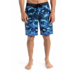Pantaloni scurti de baie cu snur si model floral imagine