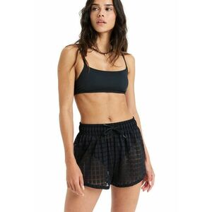 Pantaloni scurti de bumbac cu snur in talie imagine