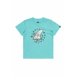 Tricou de bumbac cu imprimeu Tasty Waves imagine