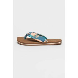 Papuci flip-flop cu model uni Ditsy imagine