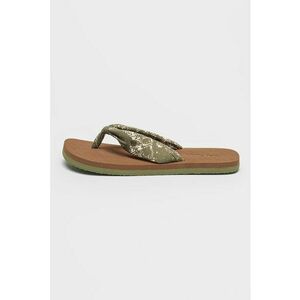 Papuci flip-flop cu model uni Ditsy imagine