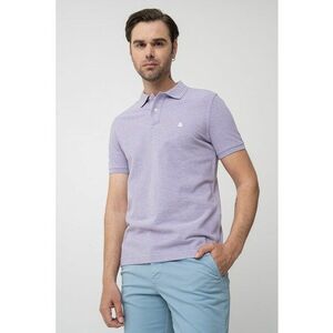 Tricou polo cu logo discret imagine