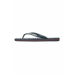 Papuci flip-flop cu talpa plata si detaliu logo imagine