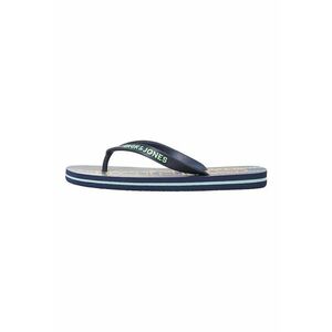 Papuci flip-flop cu talpa plata si detaliu logo imagine