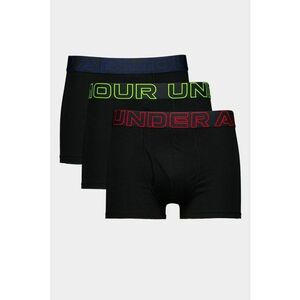 Set de boxeri cu banda logo in talie pentru fitness - 3 perechi imagine