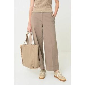 Pantaloni drepti cu talie inalta imagine