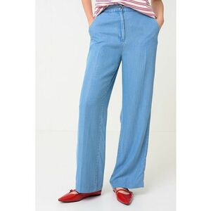 Pantaloni ampli de lyicell imagine