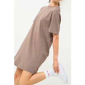 Rochie-tricou cu decolteu la baza gatului Sportswear Essentials imagine