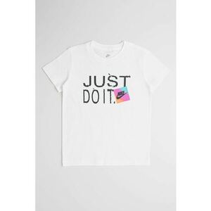 Tricou de bumbac cu imprimeu logo imagine