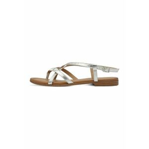 Sandale flatform din piele imagine
